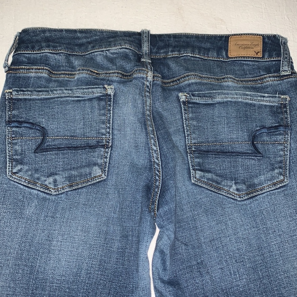 American Eagle Super Stretch Skinny Jeans Size 6 - Picture 5 of 6